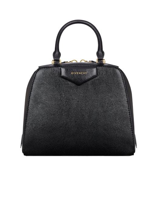 Givenchy Black Mini Antigona Cube Bag