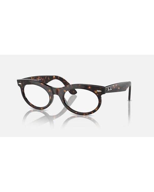Ray-Ban Multicolor Wayfarer Oval-Frame Glasses
