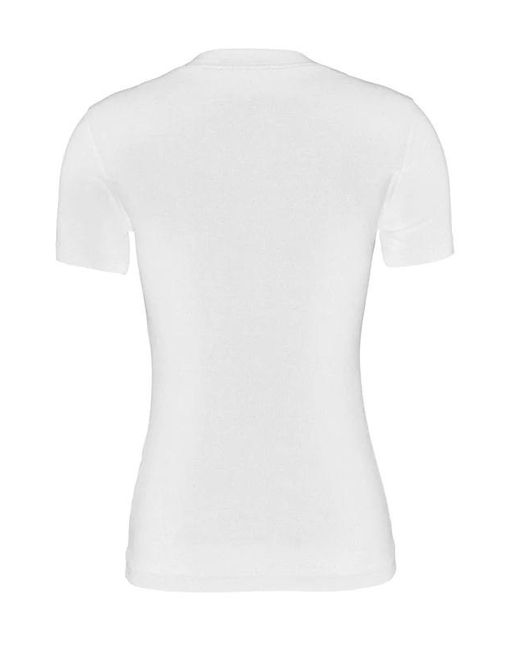 Versace Jeans White Couture Logo Print T-Shirt