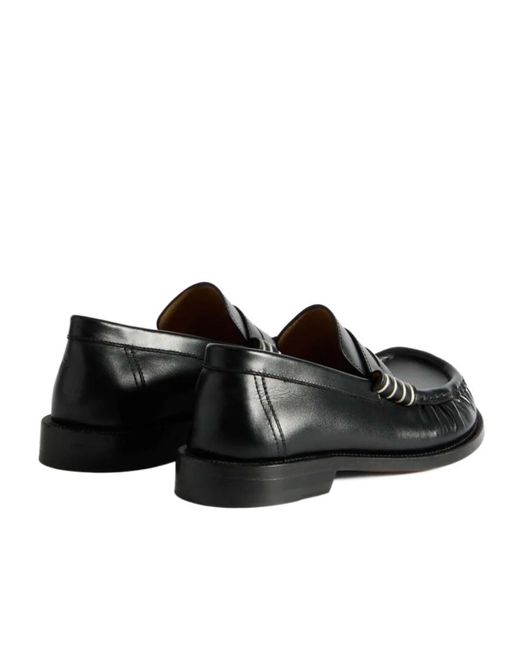 J.W. Anderson Black Loafer Moccasin