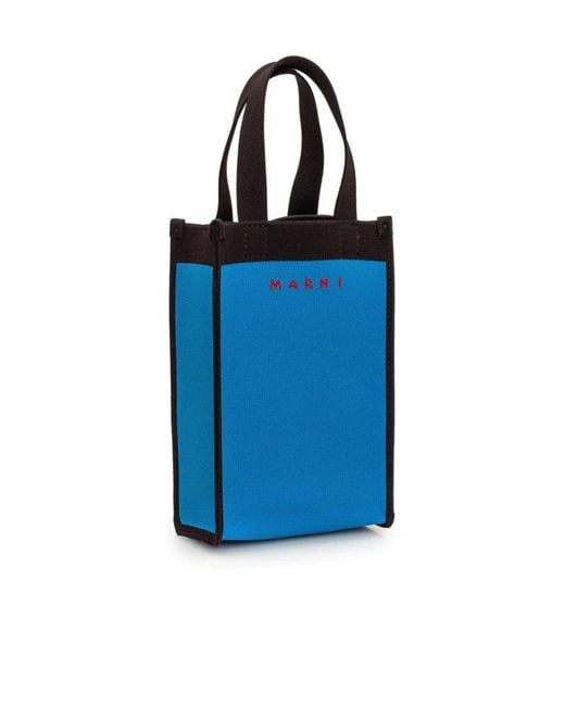 Marni Blue Mini Shoulder Bag for men