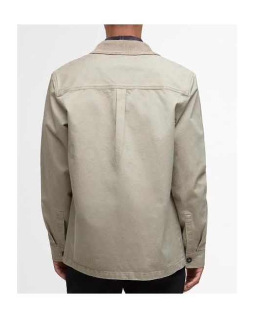 Barbour Natural Lenker Overshirt for men