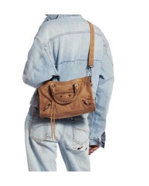 Balenciaga Brown Le City Bag Small