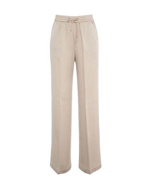 Herno Natural Elastic Waist Trousers