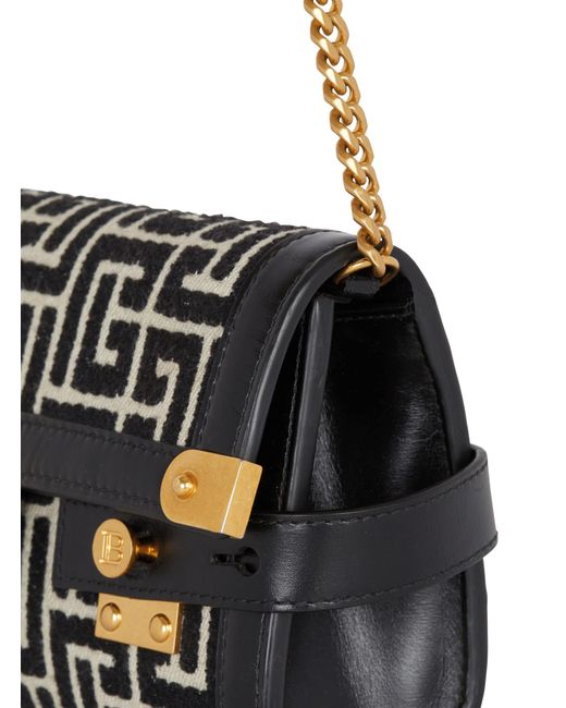 Balmain Black B-Buzz Pouch 23