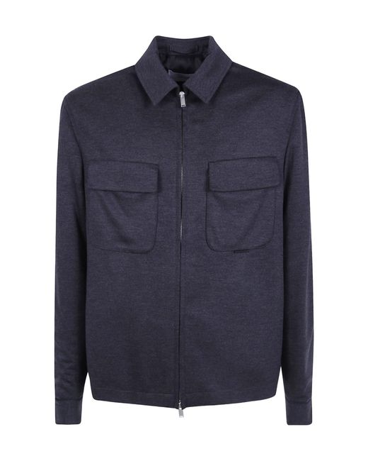 Lardini Blue 'Easy Wear' Jacket for men