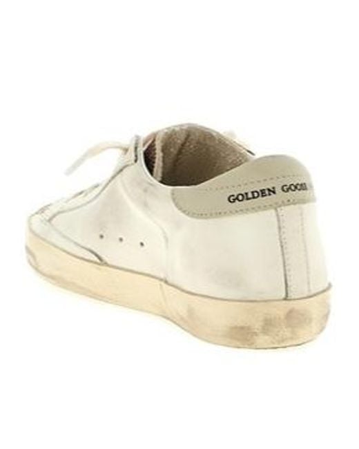 Golden Goose Deluxe Brand Natural Superstar Low-Top Sneakers