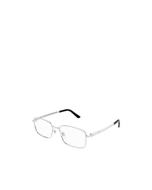 Cartier Multicolor Rectangular Frame Glasses for men
