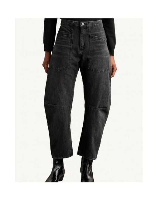 Nili Lotan Blue Belt Loop Jeans