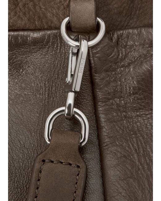 Loewe Brown Medium Flamenco Clutch