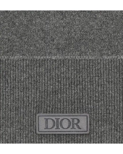 Dior Gray Icons Beanie for men