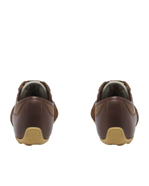 McQueen Brown Boxe Sneaker for men