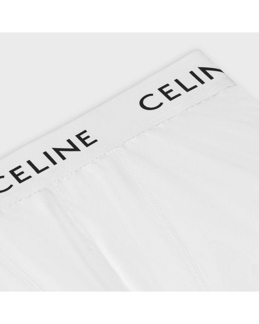 Céline White Boxers for men