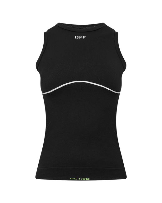 Off-White c/o Virgil Abloh Black Seamless Vest