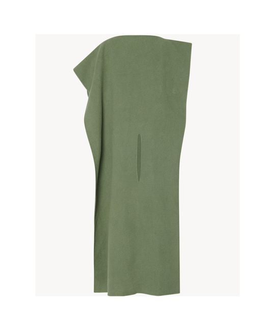 The Row Green Geometric Top