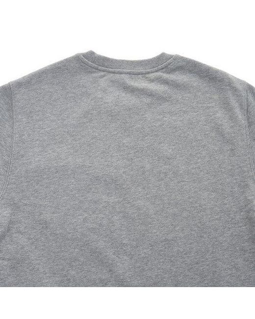 Maison Kitsuné Gray Long-Sleeved Sweater for men