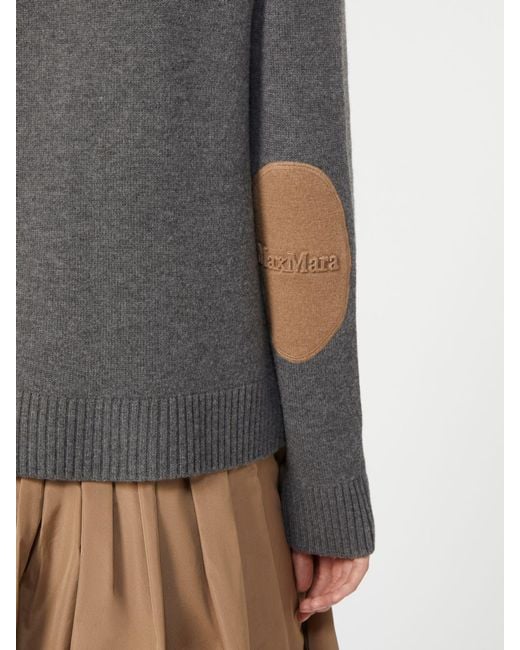 Max Mara Gray 'S Apollo V-Neck Button-Up Cardigan