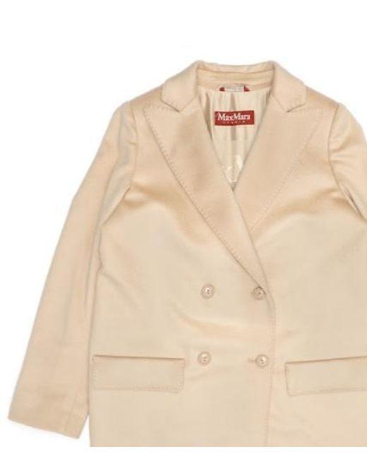Max Mara Natural Lapel Coat