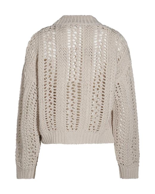 Brunello Cucinelli Natural Cardigan