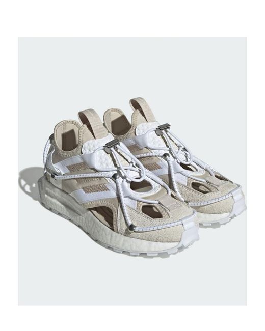Adidas Originals White X Craige Retropy Sandals for men