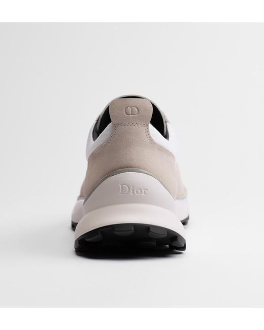 Dior White Homme Squash Low-Top Sneakers for men