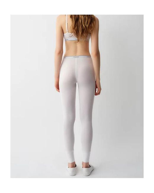 Calvin Klein White Collection Long Pants