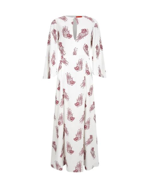 LaDoubleJ White Floral Dress