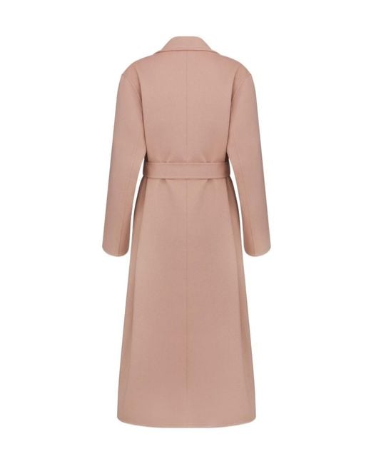 Dior Pink Coat With Belt