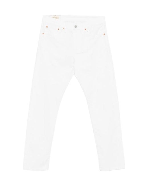 Levi's White Loose-Fit Jeans for men