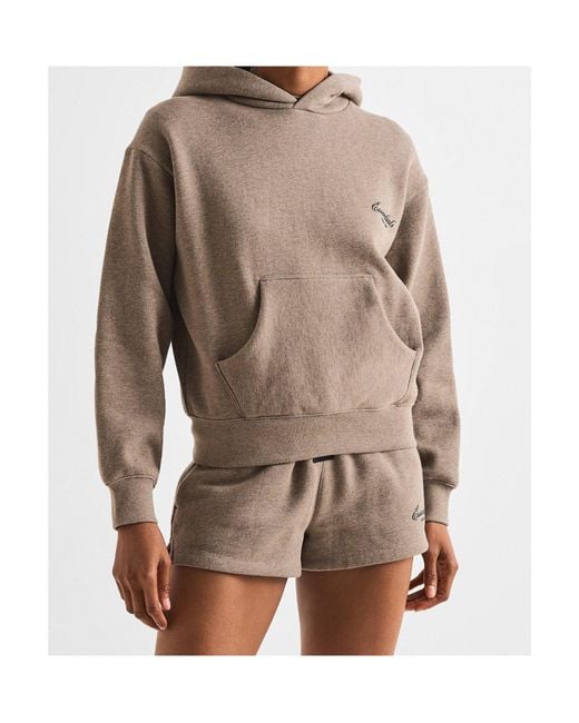 Fear Of God Natural Logo Hoodie