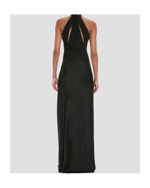 Victoria Beckham Black Cami Gown