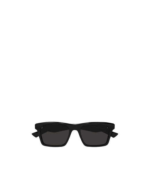 McQueen White Eyewear Square Frame Sunglasses for men