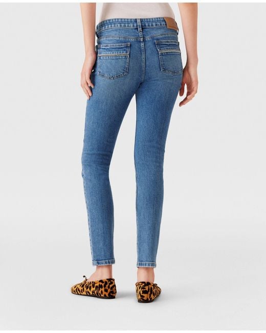 Stella McCartney Blue Belt-Loop Jeans