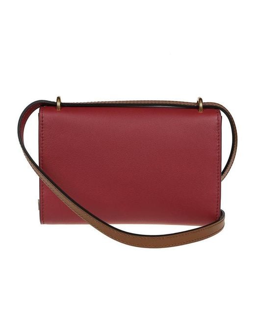 Burberry Red Logo Shoulder Bag