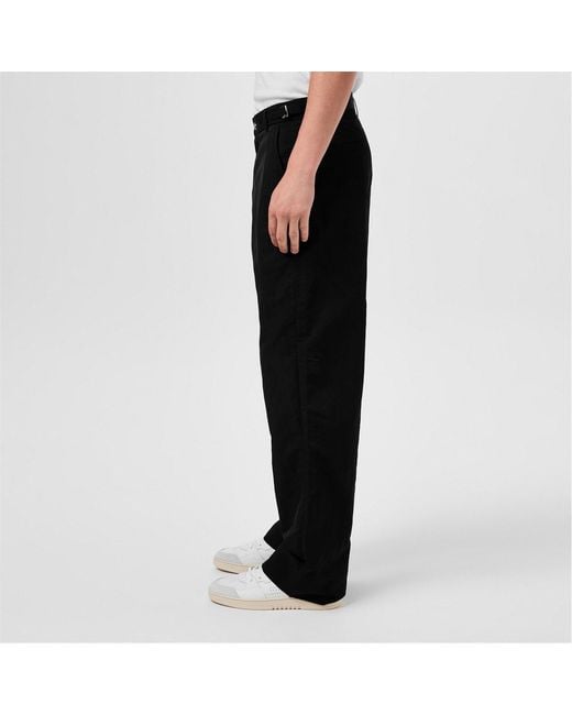 Jacquemus Black Belt Loops Slacks for men