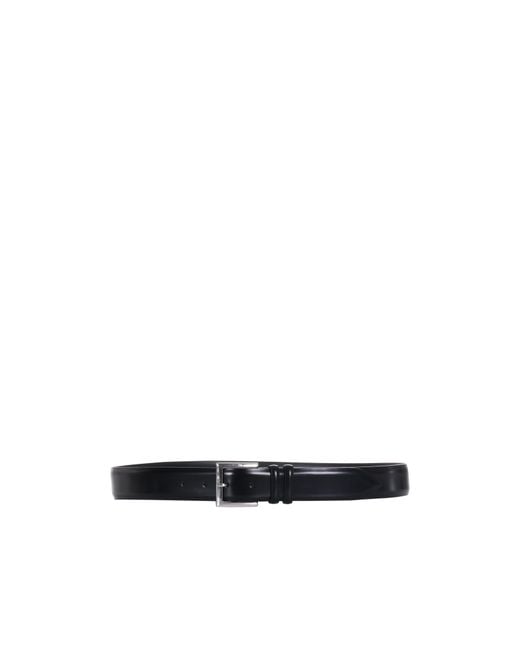 Orciani White Buckle Belt for men