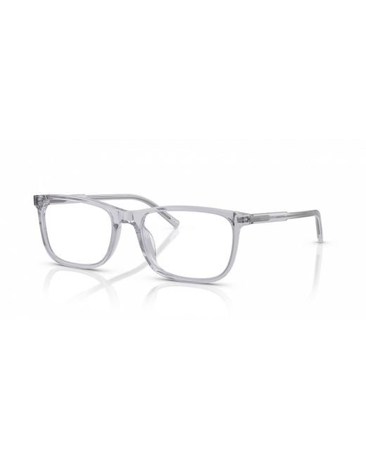 Dolce & Gabbana White Rectangular Flat Mirror for men