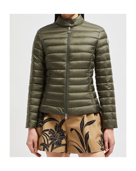 Moncler Green Igelle Short Down Jacket