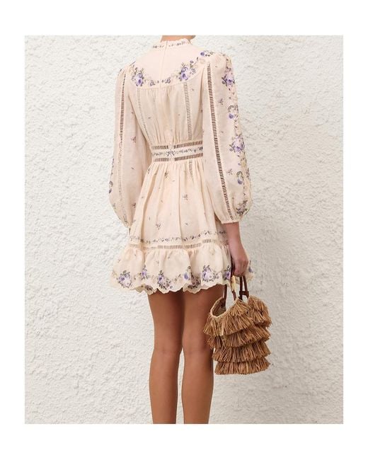 Zimmermann Natural Patience Mini Dress