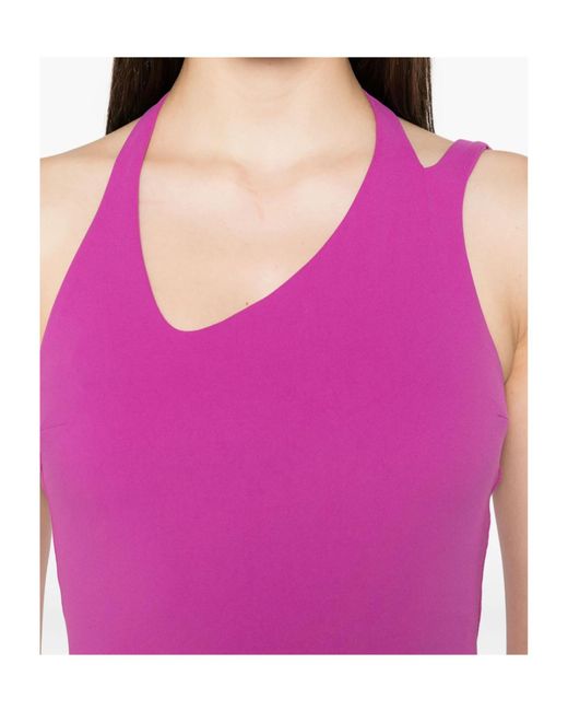 Patrizia Pepe Pink Halter Neck Maxi Dress