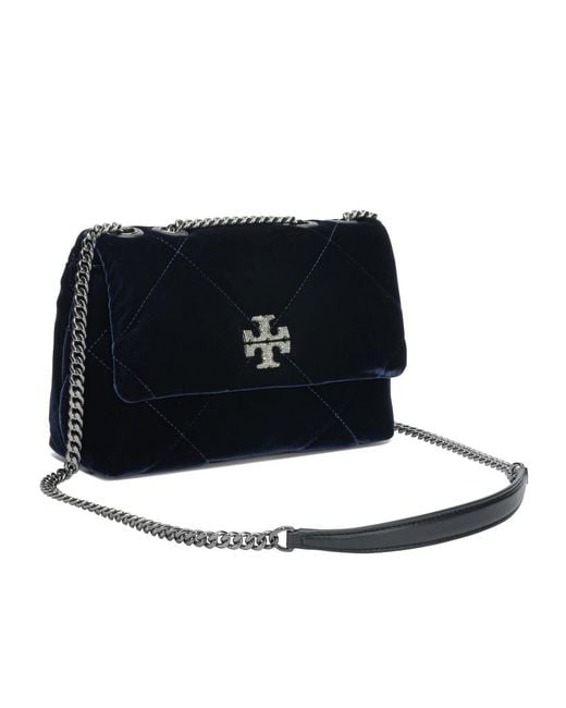 Tory Burch Black Small Kira Diamond Quilt Shoulder Bag