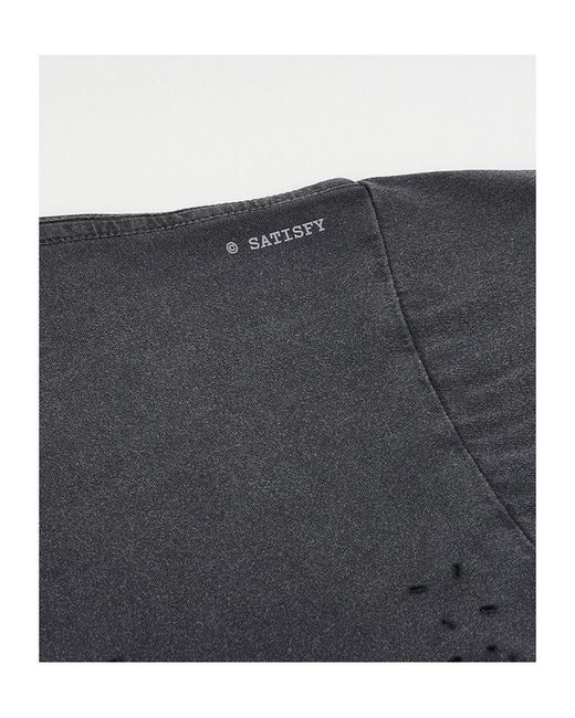 Satisfy Blue Mothtech Graphic-Print T-Shirt