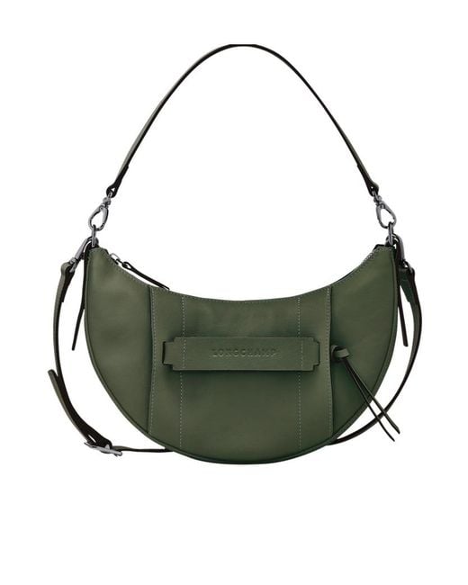 Longchamp Green Small 3D Cross Body Bag