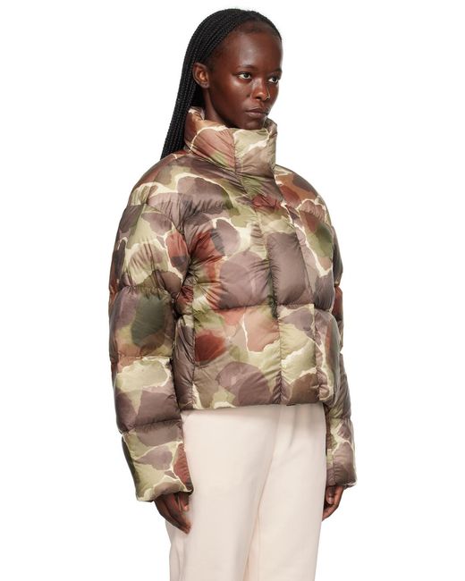 Canada Goose Brown Cypress Cropped Puffer Jacket