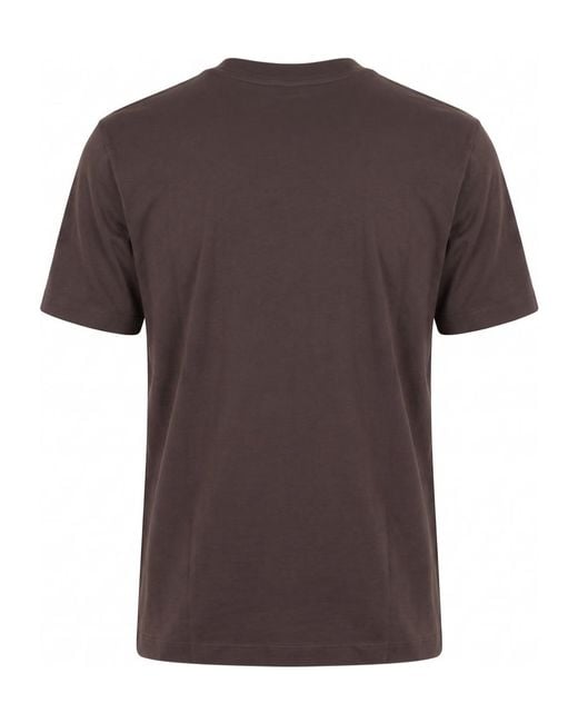 Xacus Brown Short-Sleeved T-Shirt for men