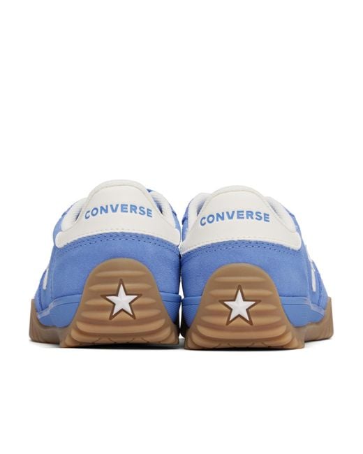 Converse Blue Run Star Trainer Low Top Sneakers for men