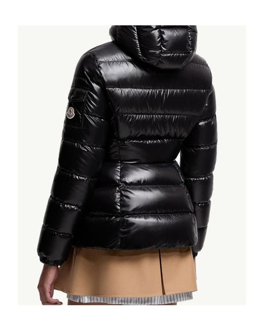 Moncler Black Barante Hooded Short Down Jacket