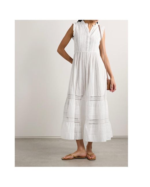 Doen White Sleeveless Dress