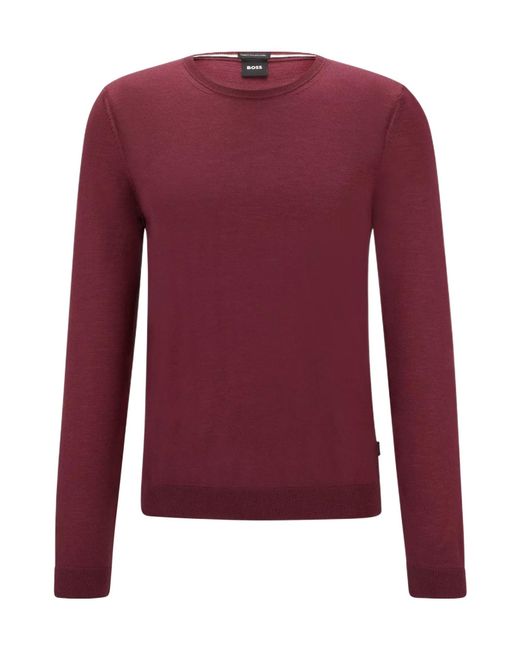 Boss Red Leno Knit Jumper for men