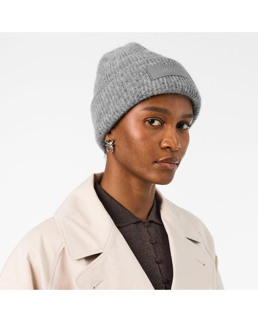 Jacquemus Gray Dark Wool Hat